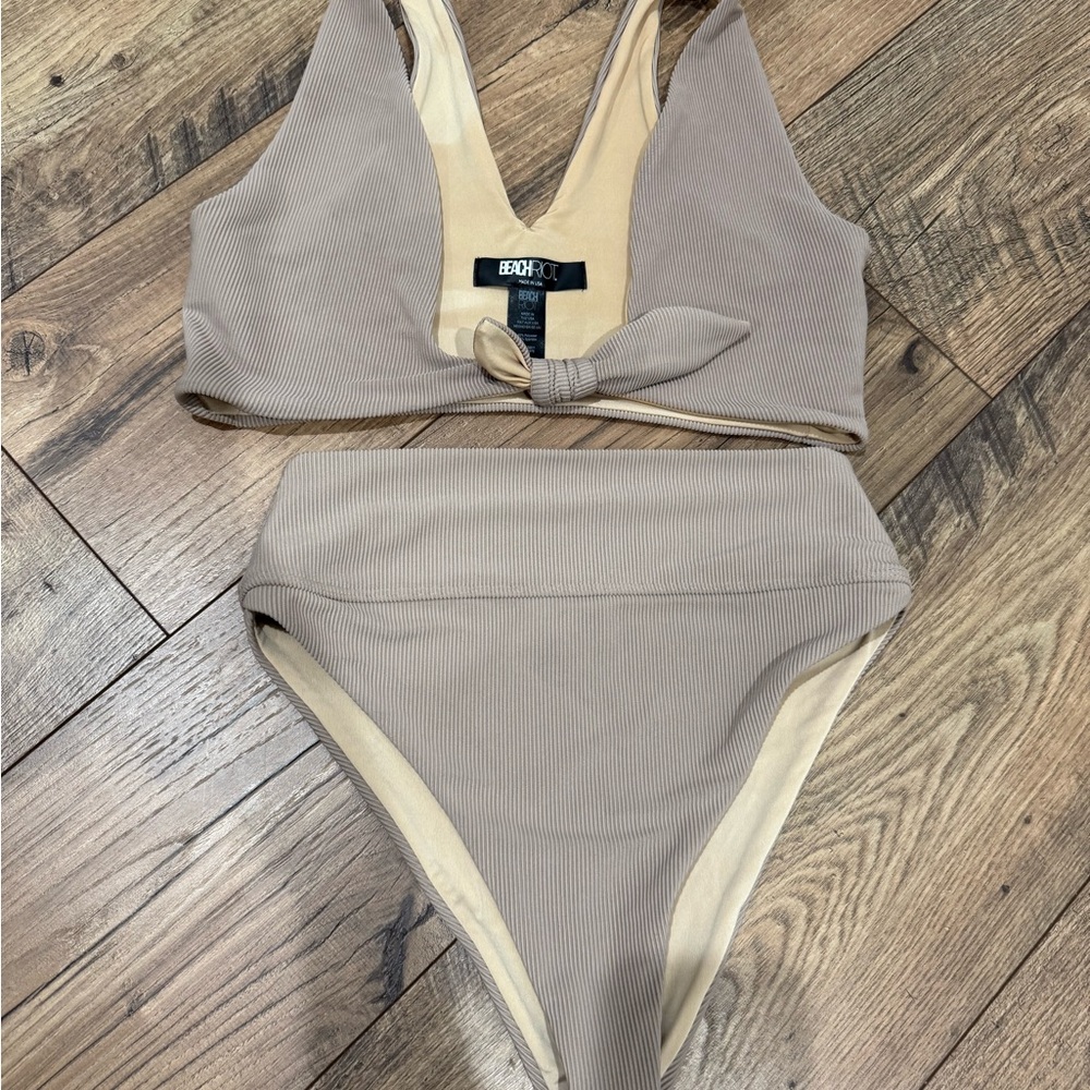 Beach Riot Tan Bikini Set - Picture 2 of 5